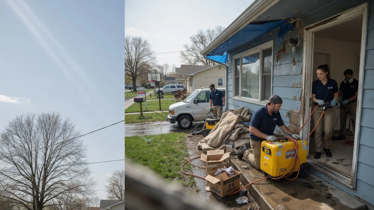 Basement Flood Cleanup in Mount Sterling, OH near me